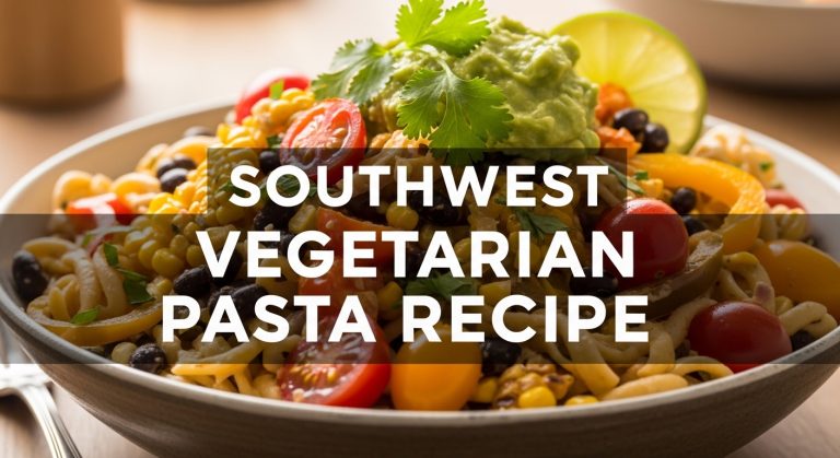 Southwest Vegetarian Pasta Recipe