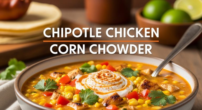 Spicy Chipotle Chicken Corn Chowder Recipe