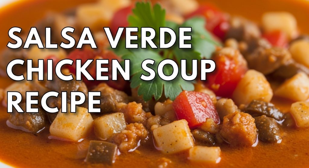Salsa Verde Chicken Soup Recipe