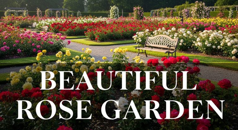 Beautiful Rose Garden Design for a Timeless Space