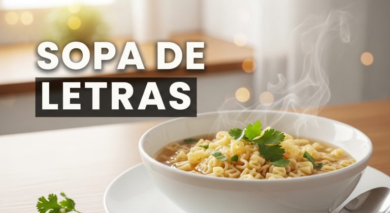 Sopa de Letras Soup Recipe