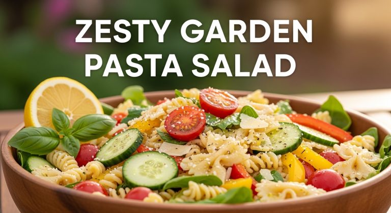 Zesty Garden Pasta Salad Recipe