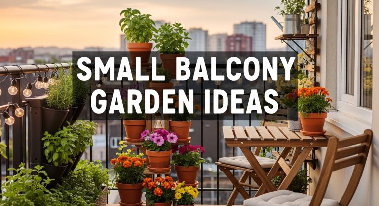 Small Balcony Garden Ideas for green living