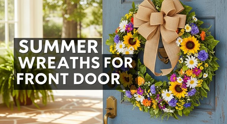 Stunning Summer Wreaths to Brighten Your Front Door