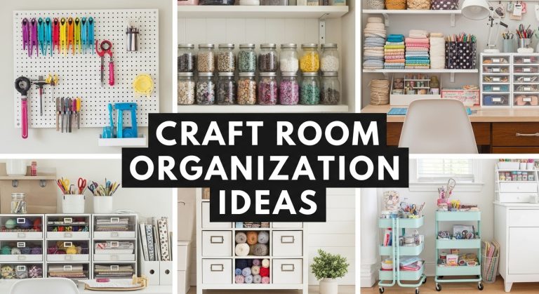 Craft Room Organization Ideas