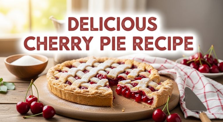 Delicious Cherry Pie Recipe