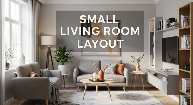Small living room layout