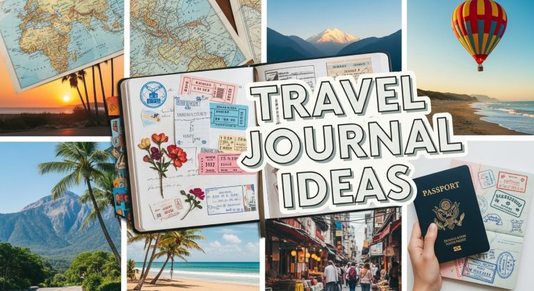 Travel Journal Ideas That Make Every Trip Story Worth Keeping