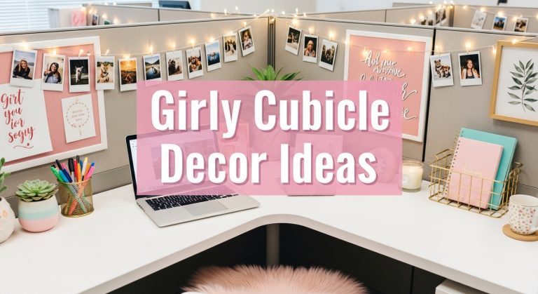 Girly Cubicle Decor Ideas