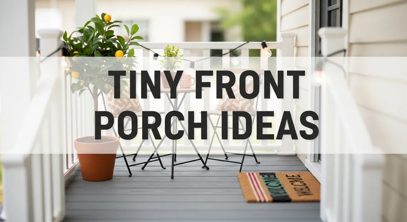 Tiny Front Porch Ideas