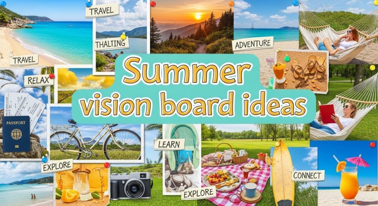 22 Summer vision board ideas to manifest