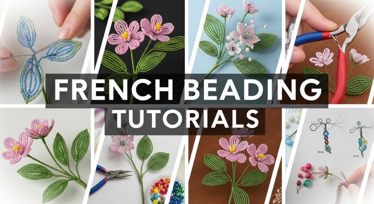 French Beading Tutorials – Tiny Handmade Flowers