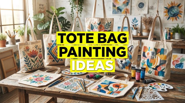 Tote Bag Painting Ideas That Are Creative and Fun