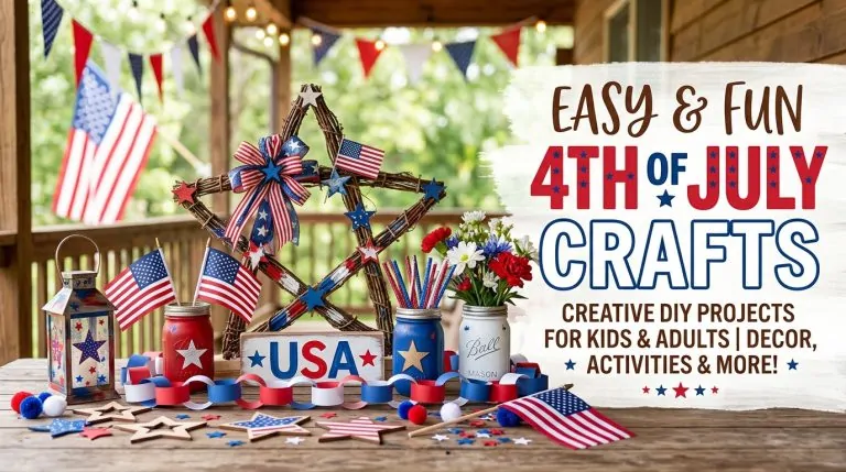 4th of July Crafts – Celebrate with crafts
