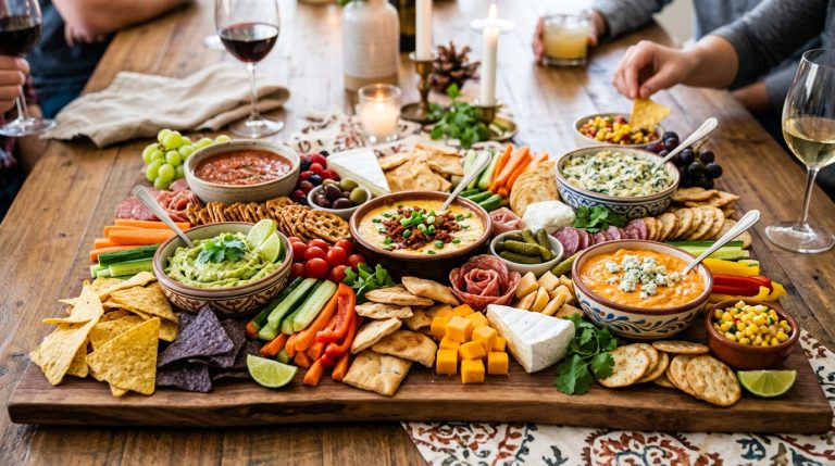 Chips and Dip Charcuterie Board Recipe
