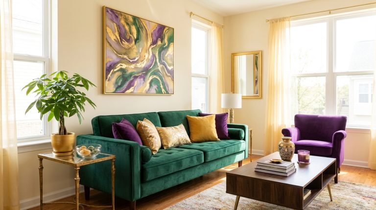 Add These Colors to Your Living Room to Attract Abundance