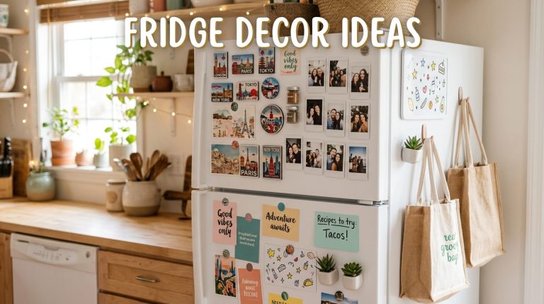 Fridge Decor Ideas That enhance Your Kitchen
