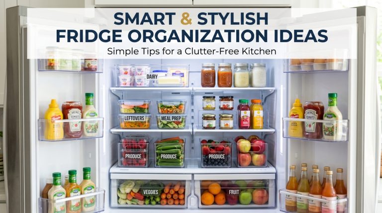 Fridge Organization Ideas