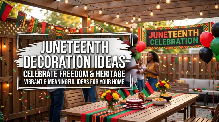 Juneteenth Decoration Ideas