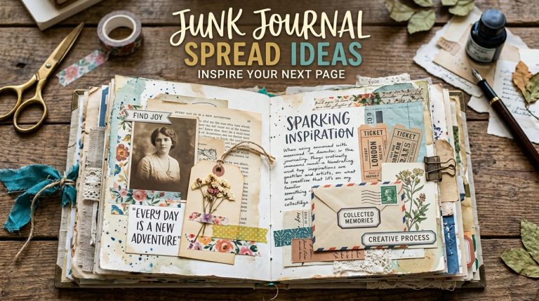 Junk Journal Spread Ideas