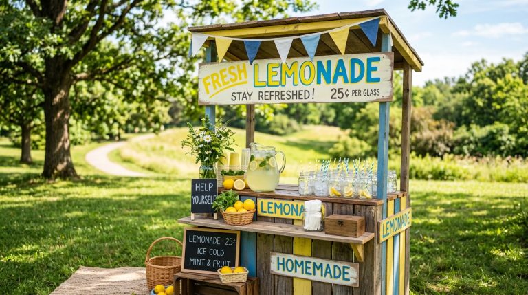 Lemonade Stand Ideas to try in Summer