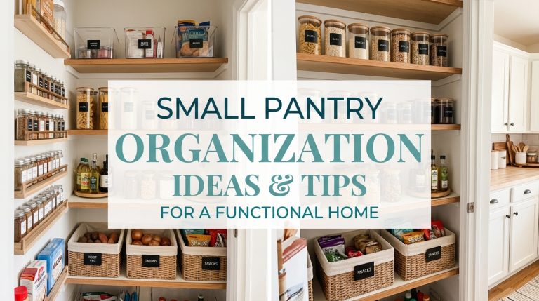 Small Pantry Organization Ideas