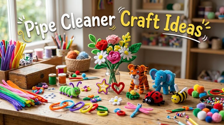 Pipe Cleaner Craft Ideas That Are Pure Fun to Make