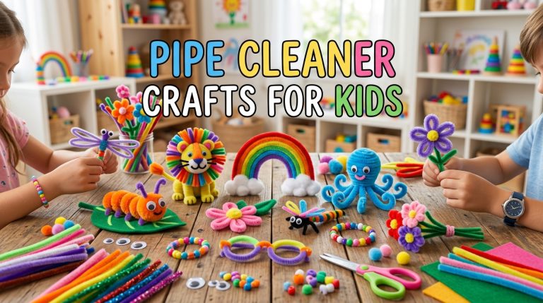 Pipe Cleaner Crafts for Kids