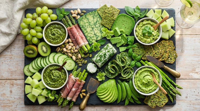 Vibrant Green Charcuterie Board Recipe