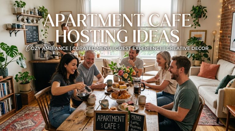 How to Host a Cafe at your apartment