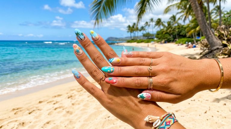 Beach Vacation Nails You’ll love