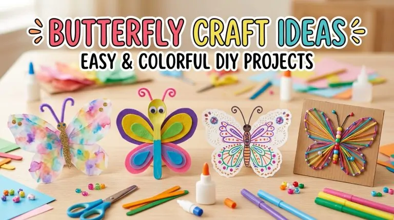 Butterfly Crafts That Are Actually Pretty