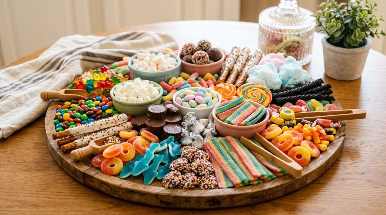 Colorful Candy Charcuterie Board Recipe