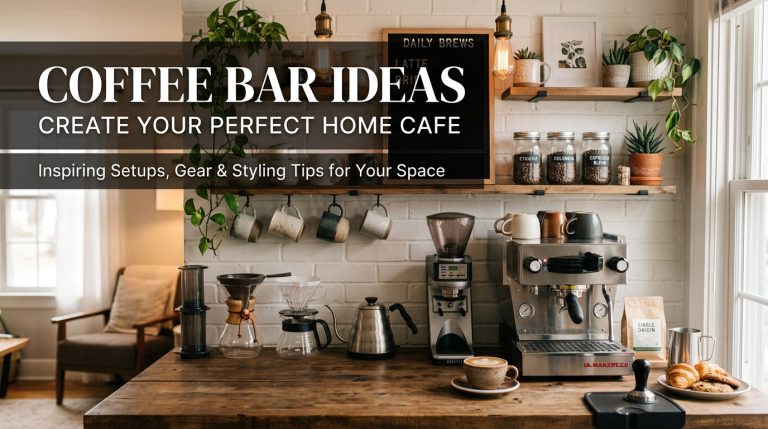 How to Create a Coffee Bar That’ll Make You Cancel Starbucks