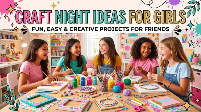Craft Night Ideas for Girls