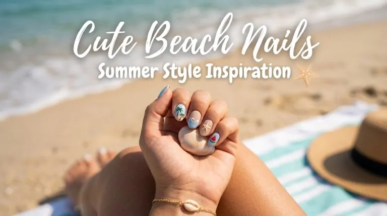 24 Cute Beach Nails You’ll Want to Recreate This Summer