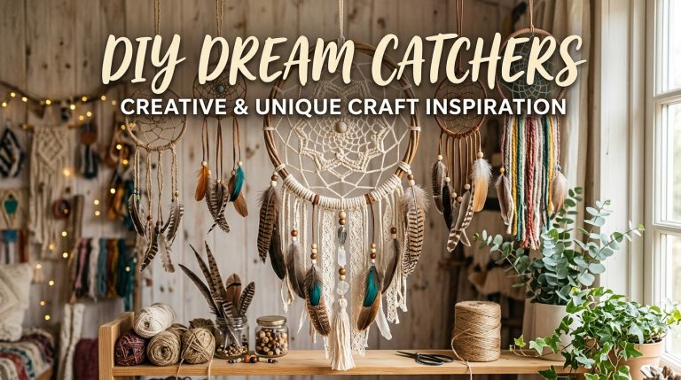 Dream Catcher DIY Ideas Easy, Aesthetic Patterns for DIY Creations