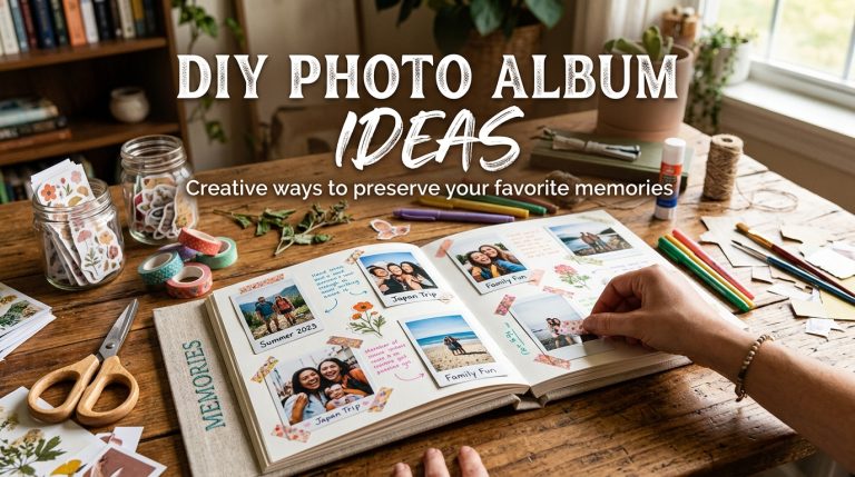 Preserve Your Memories: 8 Creative DIY Photo Album Ideas