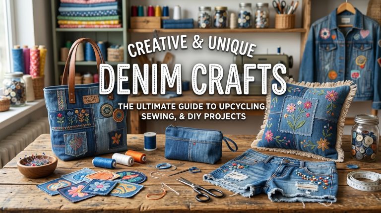 Denim Upcycling Projects That Give Old Jeans New Life