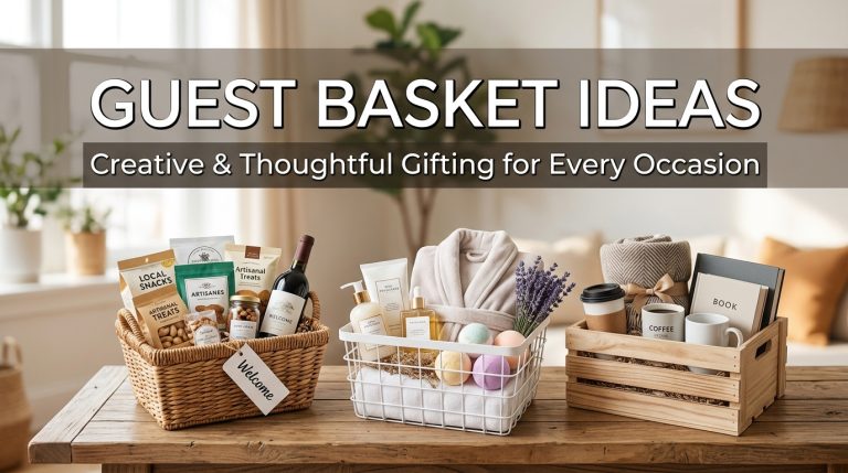 Guest Room Basket Ideas to Welcome Visitor
