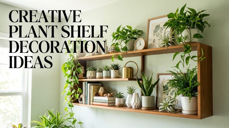 Plant Shelf Wall Ideas to Create Your Own Indoor Jungle