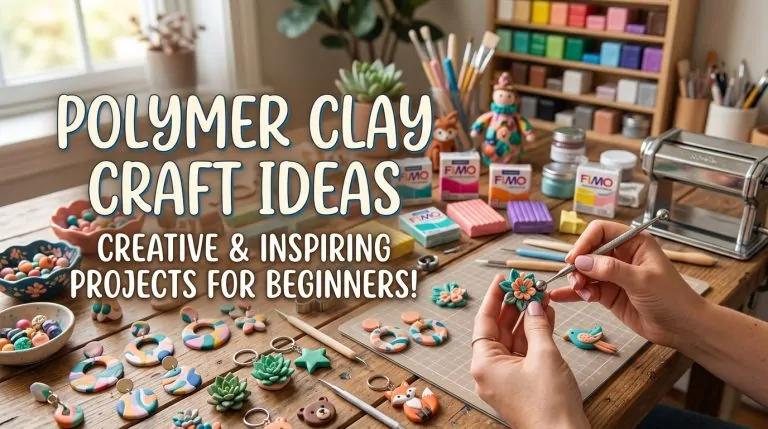 8 Adorable Polymer Clay Projects That are easy and fun