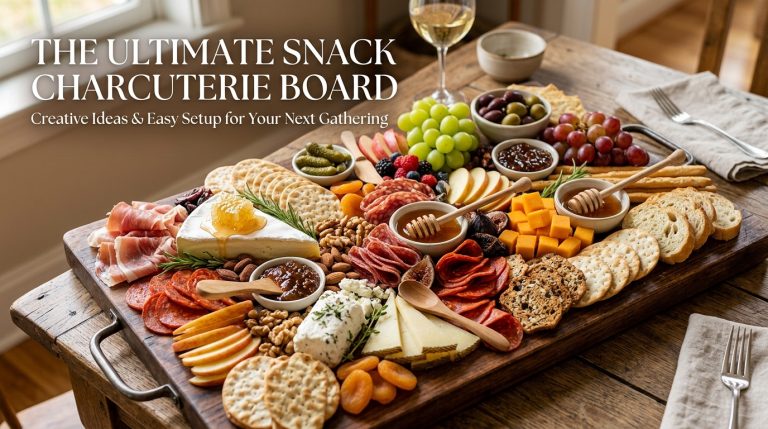 Delicious Snack Charcuterie Board Recipe