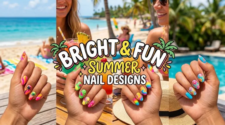 40+ Bright and Fun Summer Nail Designs to Try This Year