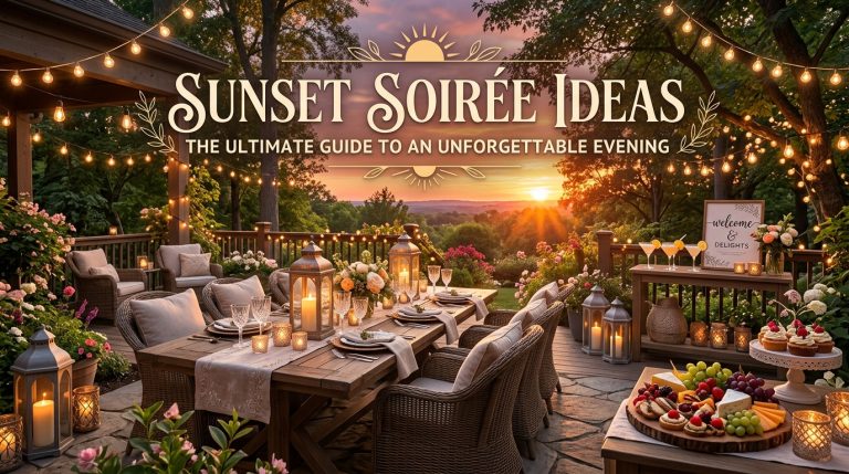 Sunset Soiree Ideas