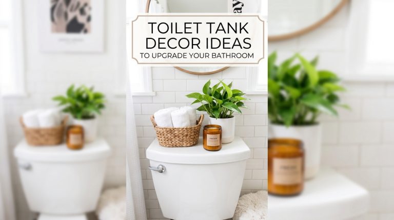 Toilet Tank Decor Ideas