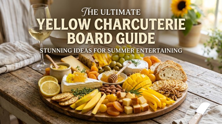 Yellow Charcuterie Board Recipe